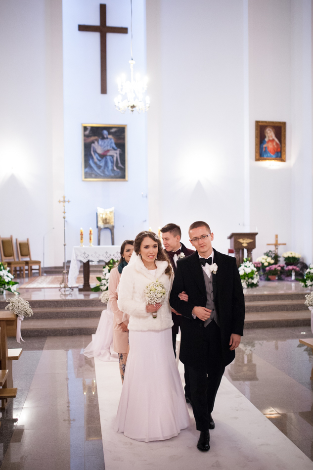 ślub w kościele pw. Matki Bożej Bolesnej w Kraśniku